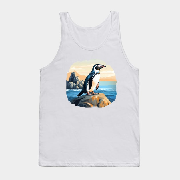 Galapagos Penguin Tank Top by zooleisurelife